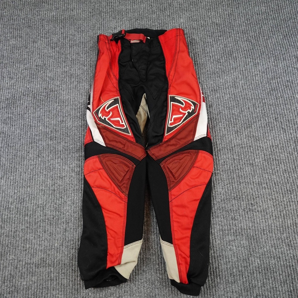 Phase Pants Youth 22 Multicolor Padded Motocross Dirt Bike Racing Offroad MX